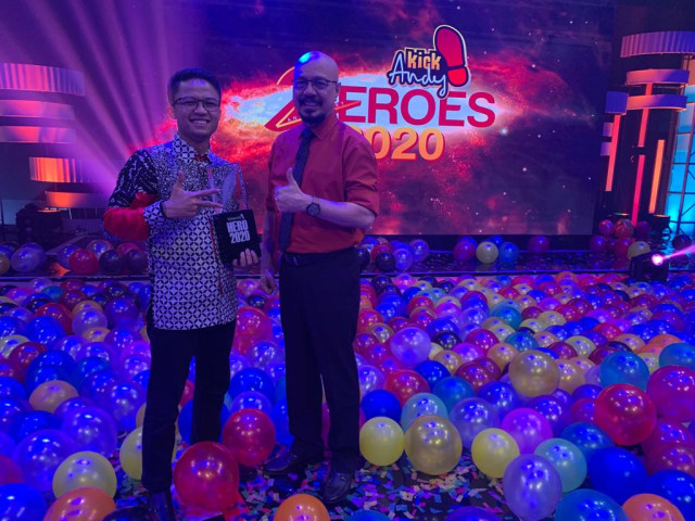 Sandi Octa Susila- Alumni IPB University Jadi Duta Petani Milenial dalam Kick Andy Heroes 2020