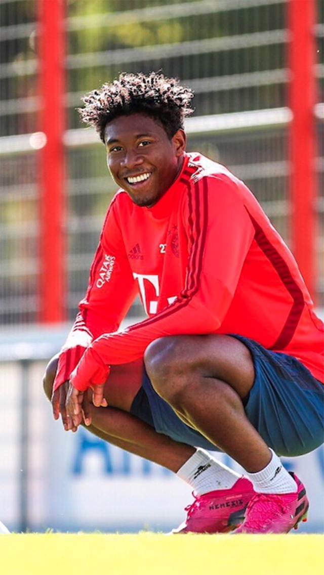 David Alaba. Foto: Instagram @fcbayern