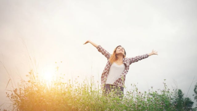 Ilustrasi jomlo yang bahagia (Sumber foto: Freepik)