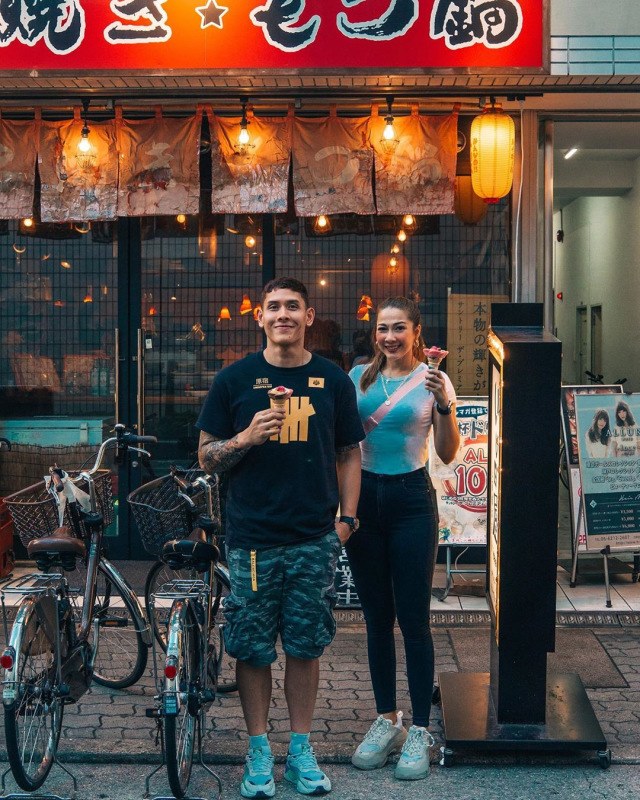 Pasangan Ganindra Bimo dan Andrea Dian. Dok: Instagram @andreadianbimo