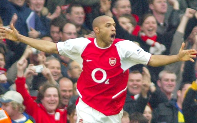 Thierry Henry. Foto:  Action Images/Alex Morton via Reuters