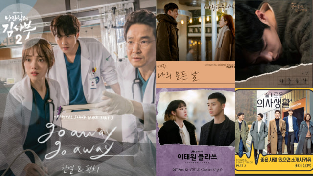 Soundtrack drama Korea yang dinyanyikan idola K-Pop. Foto: Spotify