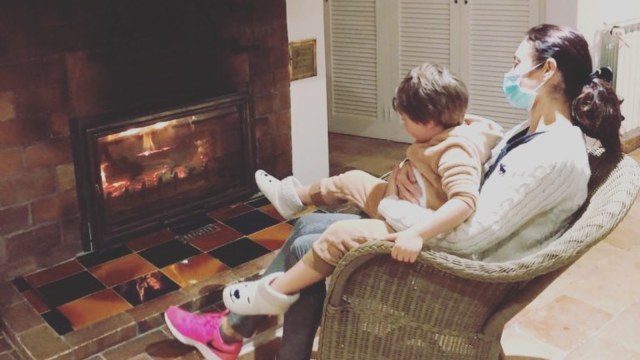 Aktris Olga Kurylenko yang tertular virus Corona. dok. Instagram