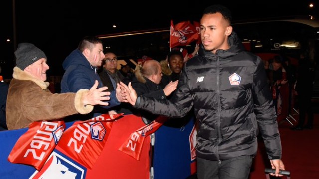 Bek tengah LOSC Lille, Gabriel Magalhaes.  Foto: Twitter/@LOSC_EN