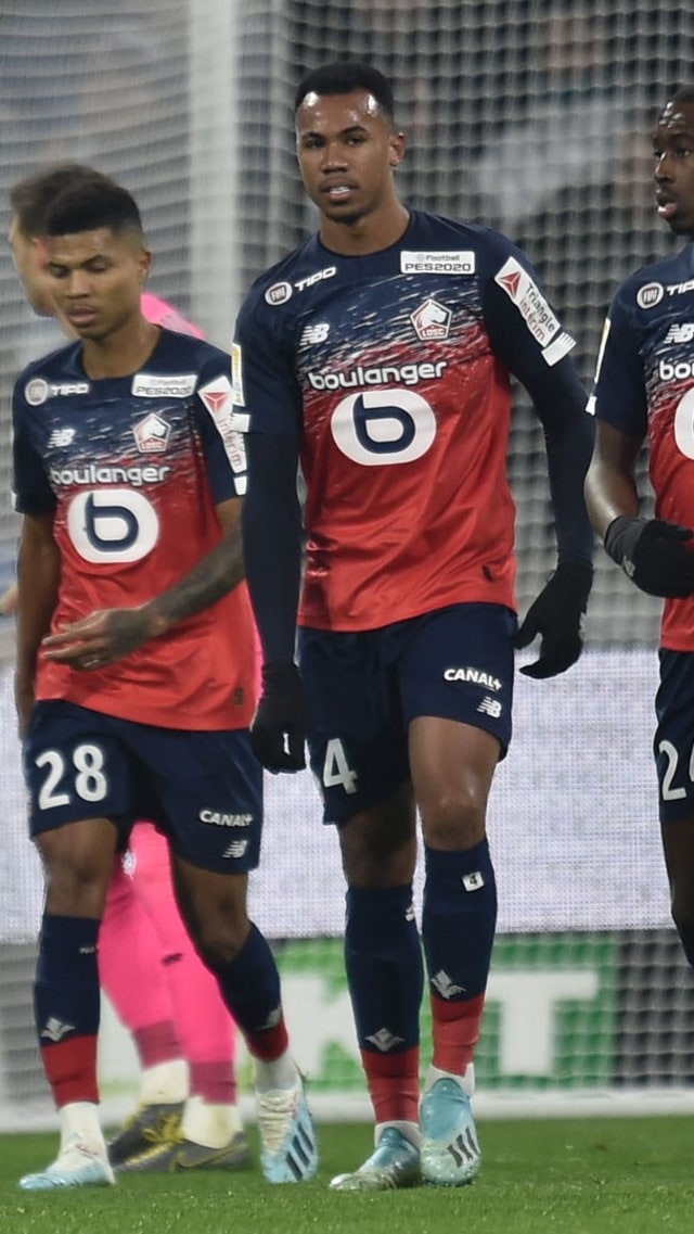 Bek tengah LOSC Lille, Gabriel Magalhaes. 