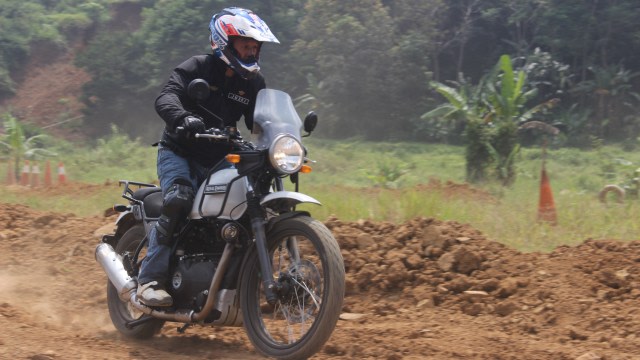 Test Ride Royal Enfield Himalayan (Foto: Alfons Hartanto/kumparanOTO)