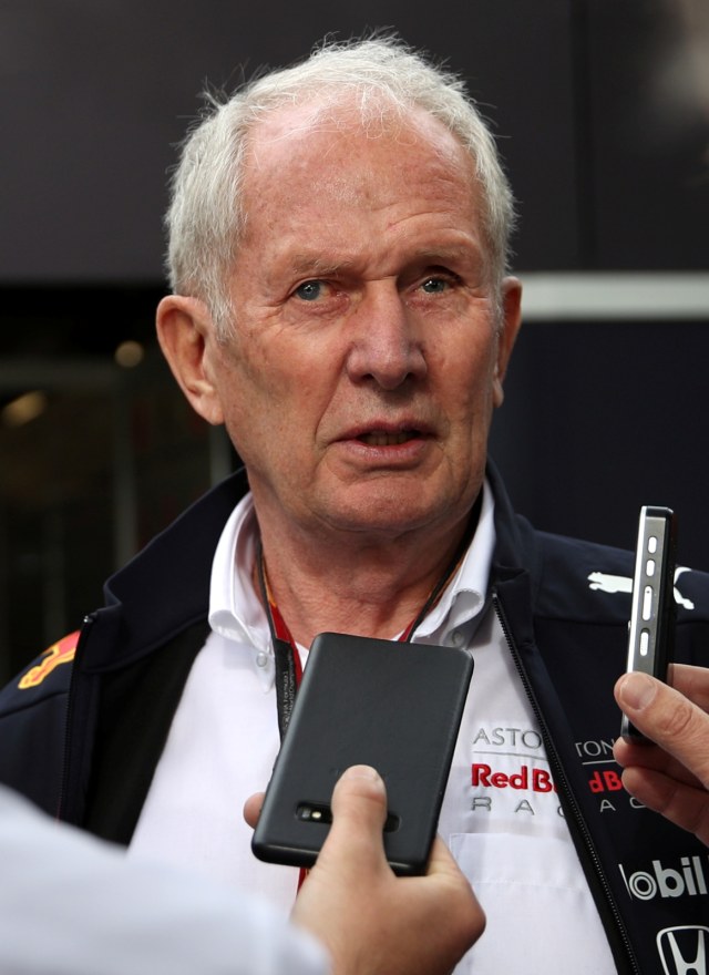 Petinggi Red Bull Racing, Helmut Marko. Foto: Reuters/Loren Elliott