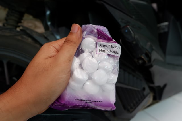 Kapur barus atau kamper untuk basmi tikus Foto: Aditya Pratama Niagara/kumparan