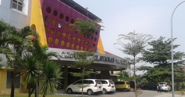 Gedung penyakit dalam RSUD Bangil, Kabupaten Pasuruan.