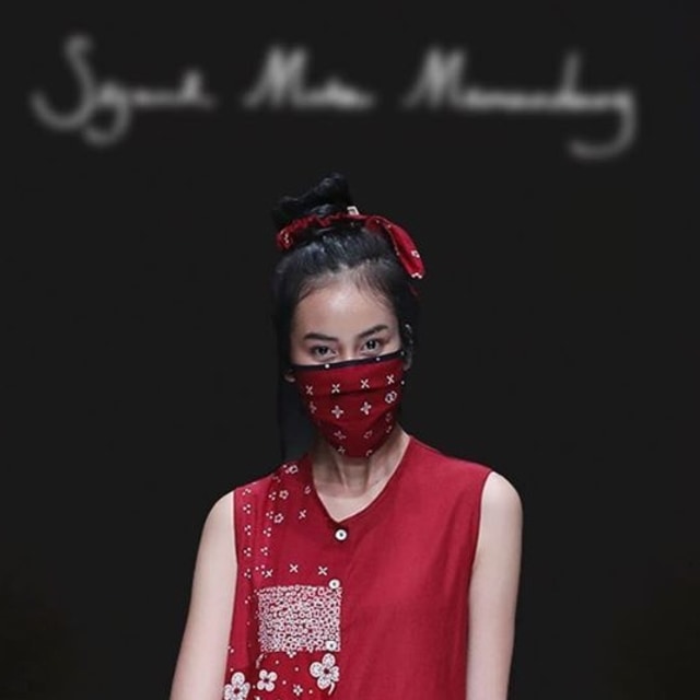 Ilustrasi Kain Masker Foto: Instagram @sejauh_mata_memandang