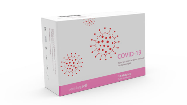 Rapid test COVID-19 buatan Sensing Self, produsen alat kesehatan yang salah satu pendirinya adalah WNI bernama Santo Purnama. Foto: Dok. Sensing Self