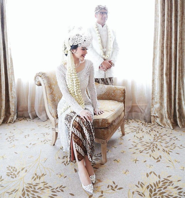 Rica Andriani dan Kompol Fahrul Sudiana Foto: Instagram/pernikahanindonesian