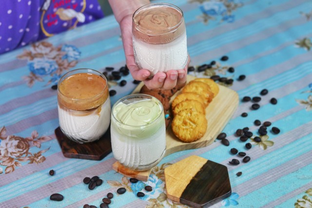 Minuman Kekinian yang "Viral", asal Korea, foto : @kulinerkotapontianak