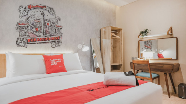 Ilustrasi kamar RedDoorz Foto: Dok. RedDoorz