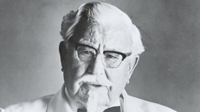 Colonel Sanders. Dok: Youtube/Mashed