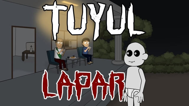 Ilustrasi Penampakan Tuyul, Dok: youtube/warganetlife