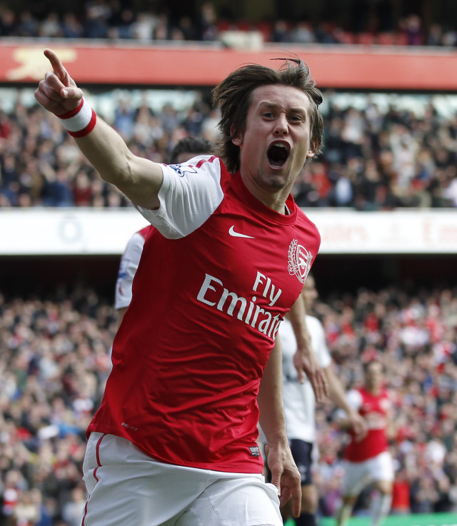 Tomas Rosicky Foto: IAN KINGTON / AFP