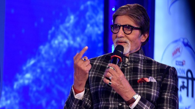 Amitabh Bachchan Foto: Sujit Jaiswal / AFP