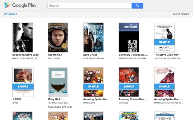 Aplikasi Google Play Book. sumber: google.com