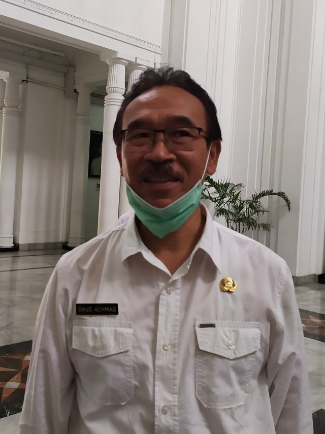 Juru Bicara Gugus Tugas Percepatan Penanggulangan (GTPP) COVID-19 Jabar Daud Achmad. Foto: Rachmadi Rasyad/kumparan