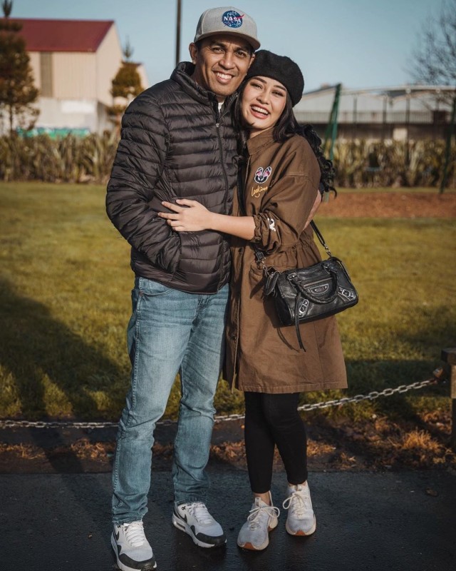 Glenn Fredly dan Mutia Ayu. Foto: Instagram/ @mutia_ayuu
