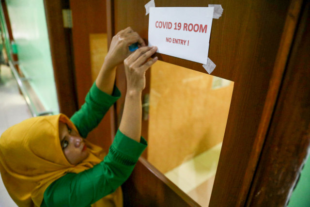 Ilustrasi ruangan khusus untuk menangani pasien COVID-19 di RSUDZA Banda Aceh. Foto: Suparta/acehkini