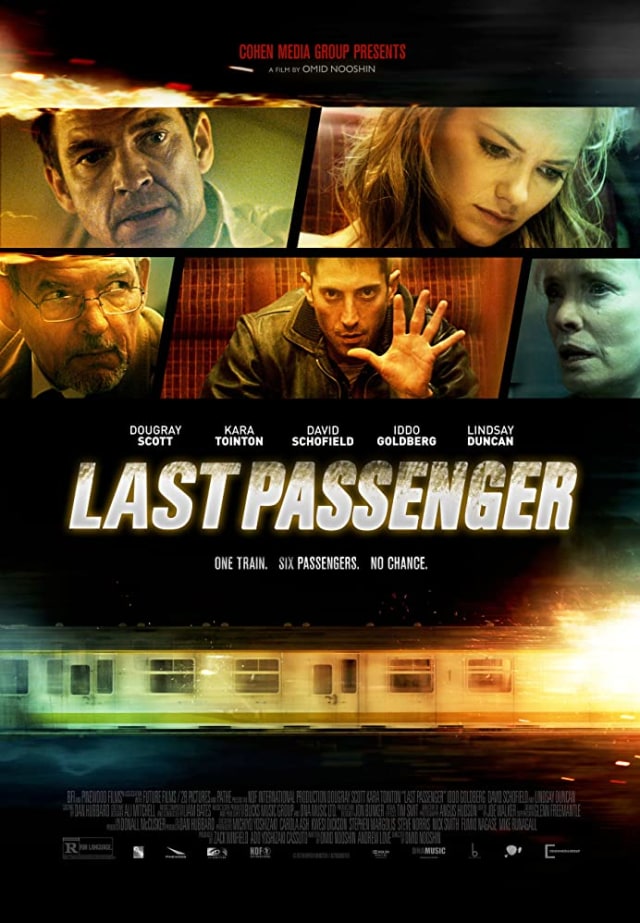 Poster film Last Passenger. Dok: IMDb /© Cohen Media Group 2014