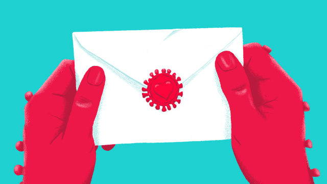 ilustrasi surat corona Foto: kumparan