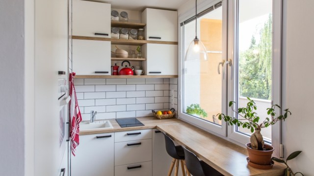 Ilustrasi dapur sempit. Foto: Shutter Stock