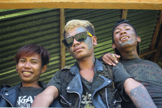 Anak punk yang diamankan oleh GTC-19 Kolut. Foto: Lukman Budianto/Kendarinesia