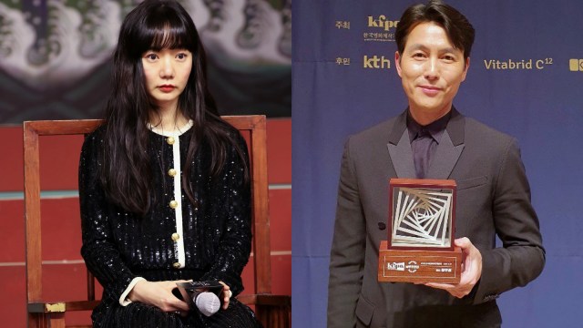 Bae Doona dan Jung Woo. Source: IG @doonabae dan @artistcompanyofficial