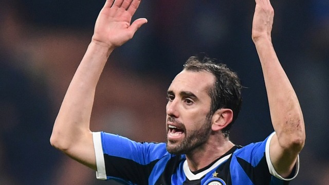 Diego Godin, bek Inter Milan. Foto: AFP/Miguel Medina
