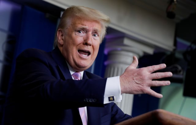 Presiden Amerika Serikat Donald Trump Foto: Reuters/Yuri Gripas