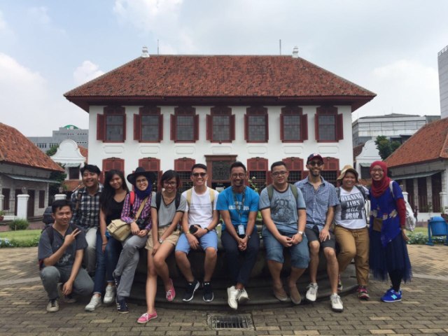 Tur Jakarta Good Guide sebelum pandemi virus corona Foto: Dok. Jakarta Good Guide