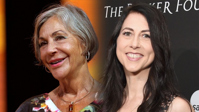 Alice Walton dan MacKenzie Bezos. Foto: Getty Images