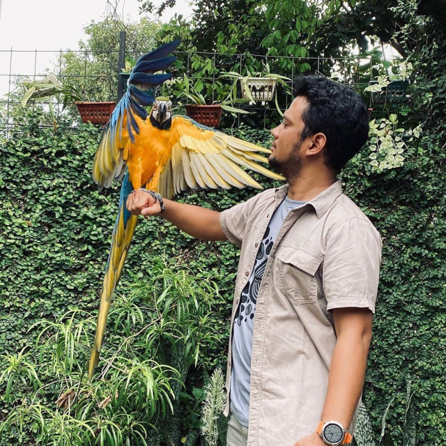 YouTuber Panji Petualang. Foto: Instagram/panjipetualang_real