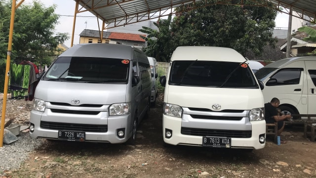 Mobil rental milik Kiki. Foto: Twitter/ @kikisyafii