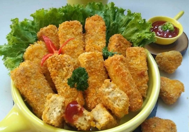 Olahan nugget tempe. Sumber: TukangReview.