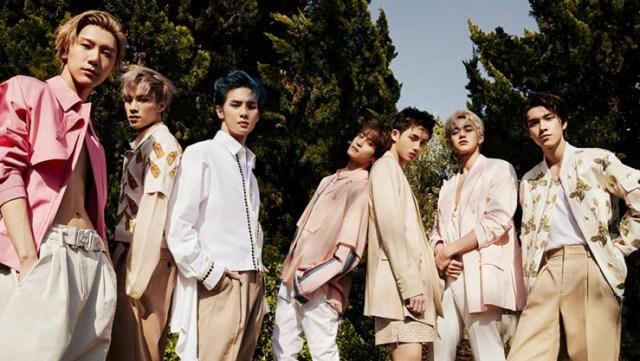 WayV untuk majalah Elle Korea. Foto: Twitter/Elle Korea