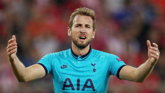 Penyerang Tottenham Hotspur, Harry Kane. Foto: REUTERS/Alkis Konstantinidis