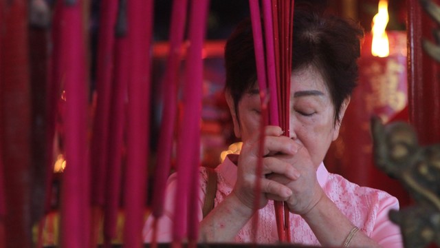 Ilustrasi agama konghucu. Foto: Faisal Rahman/kumparan