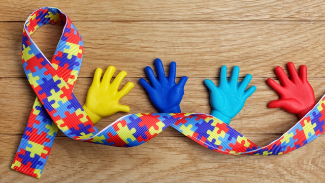 ilustrasi pita peduli autisme Foto: Shutterstock