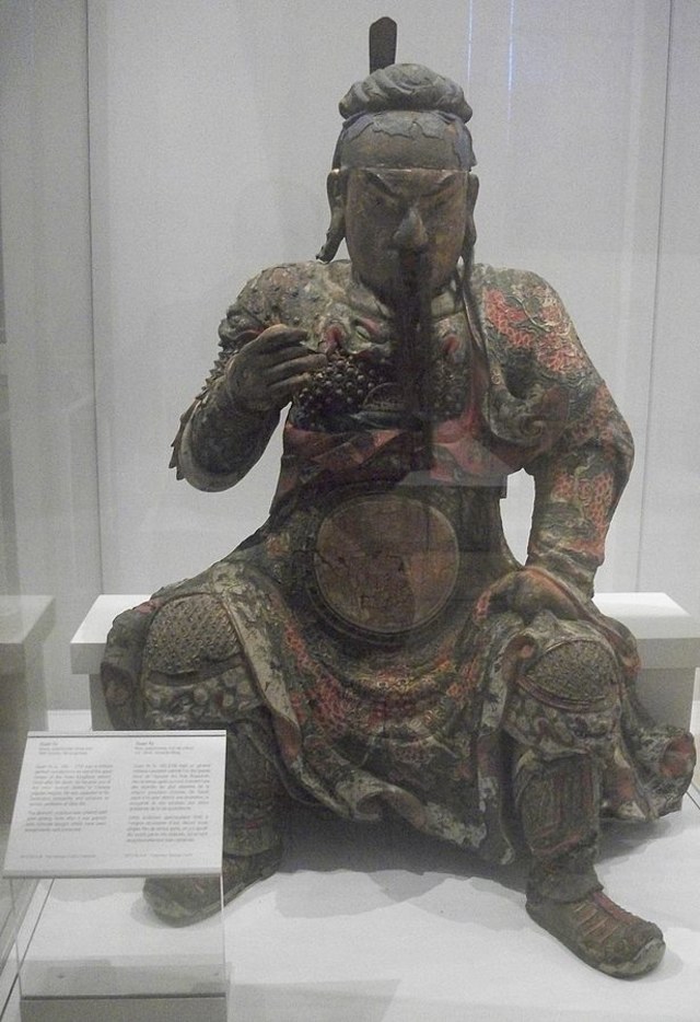 Patung Guan Yu di Royal Ontario. Dok: Wikimedia/Deinocheirus