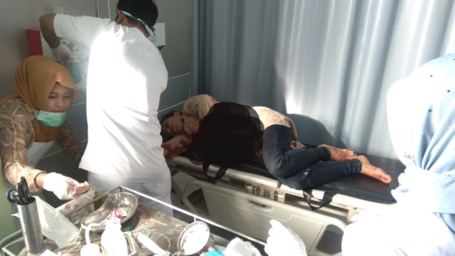 Korban dirawat di rumah sakit. Dok. Polres Pidie