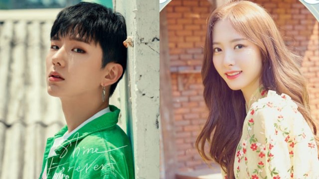 Kihyun Monsta X dan Bona WJSN. Foto: Starship Entertainment & Instagram bn_95819