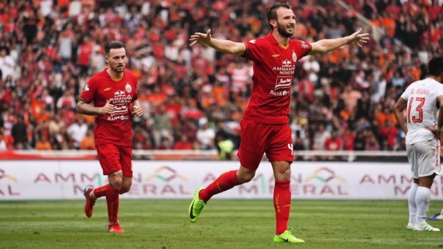 Marco Motta, pemain Persija Jakarta. Foto: Dok. Media Persija