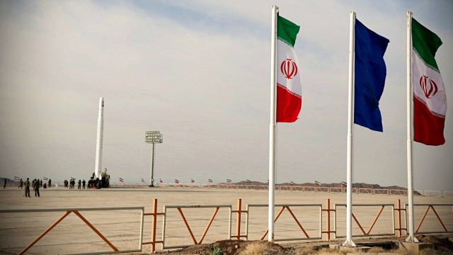 Ilustrasi pertahanan militer Iran. Foto: WANA/Sepah News via REUTERS