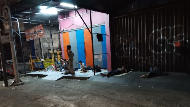 Tunawisma di DKI Jakarta. Foto: Dok. PSI Jakarta