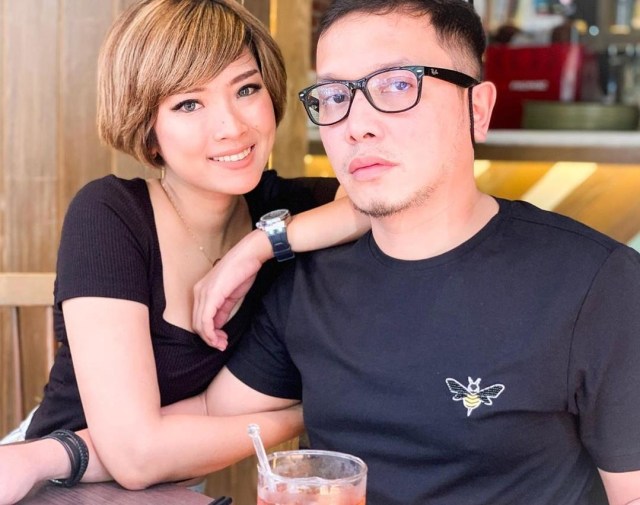 Cece Lisa bersama suaminya, Dony. Foto: Instagram @mylisasannyheppy