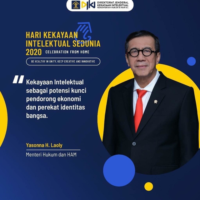 Menkumham Yasonna Laoly: (Infografis: Kemenkumham)